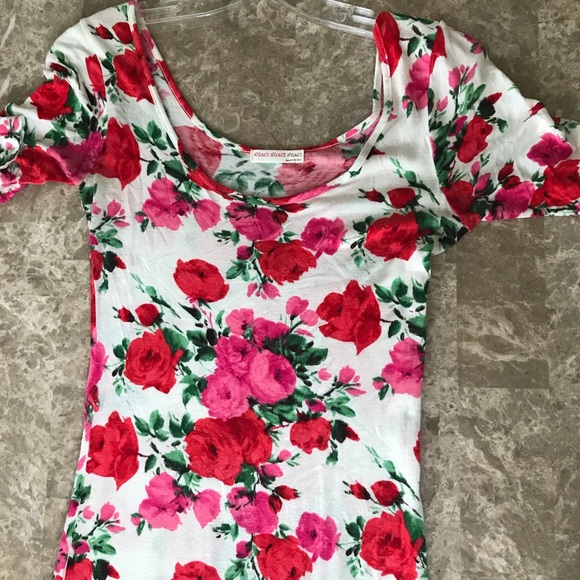 a'gaci Dresses & Skirts - White Floral Maxi Dress | Women | A’gaci (C30)